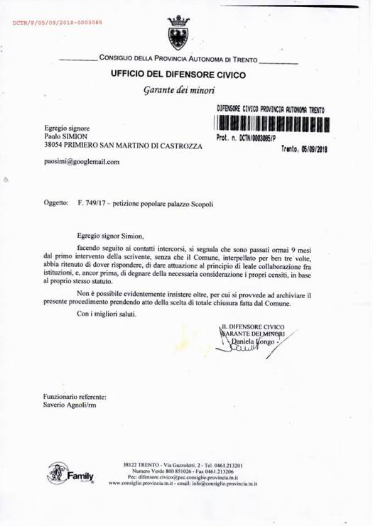 20180905_lettera_E TEMPO DI PRIMIERO