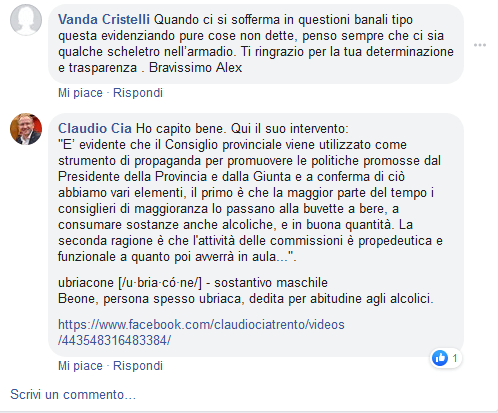 Risposta a Cia FB 02