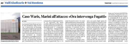 20190115_caso Waris Marini all attacco